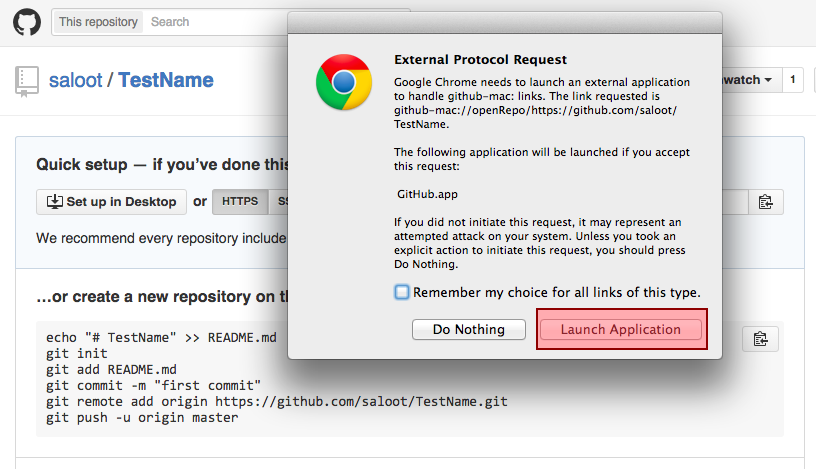 Create a new repository on Github- Final step