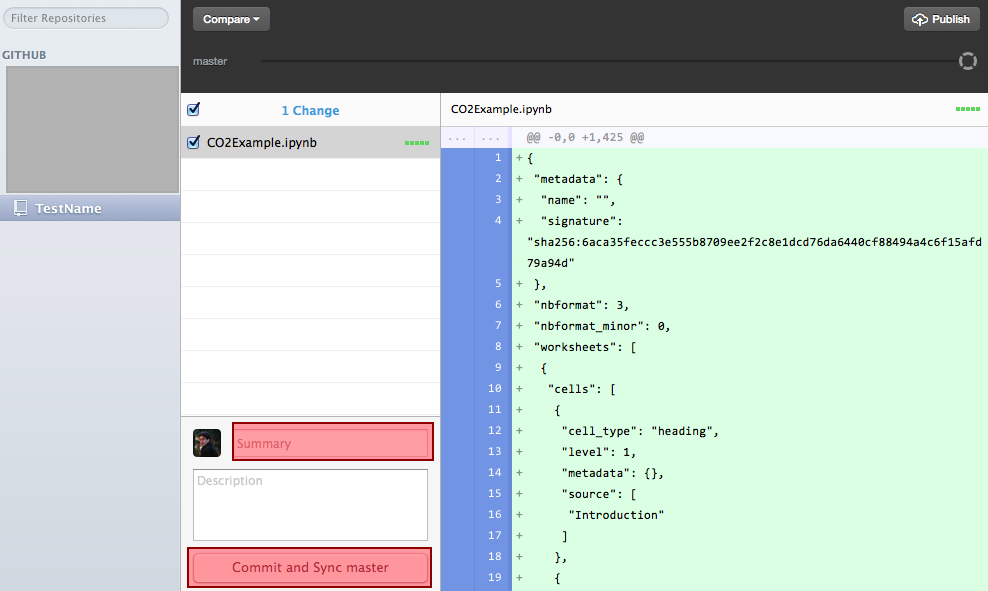 Create a new repository on Github- Final step